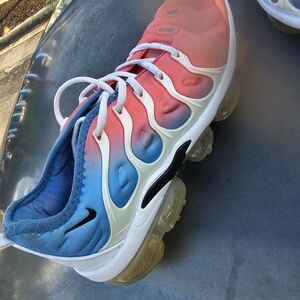 Nike Air Vapormax Plus Women's 6.5 - Lava Glow Pink Blue White - CI5862-600